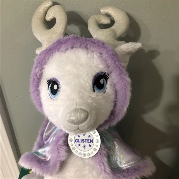 Build a Bear Holiday GLISTEN Reindeer Retired2015 - Picture 5 of 10